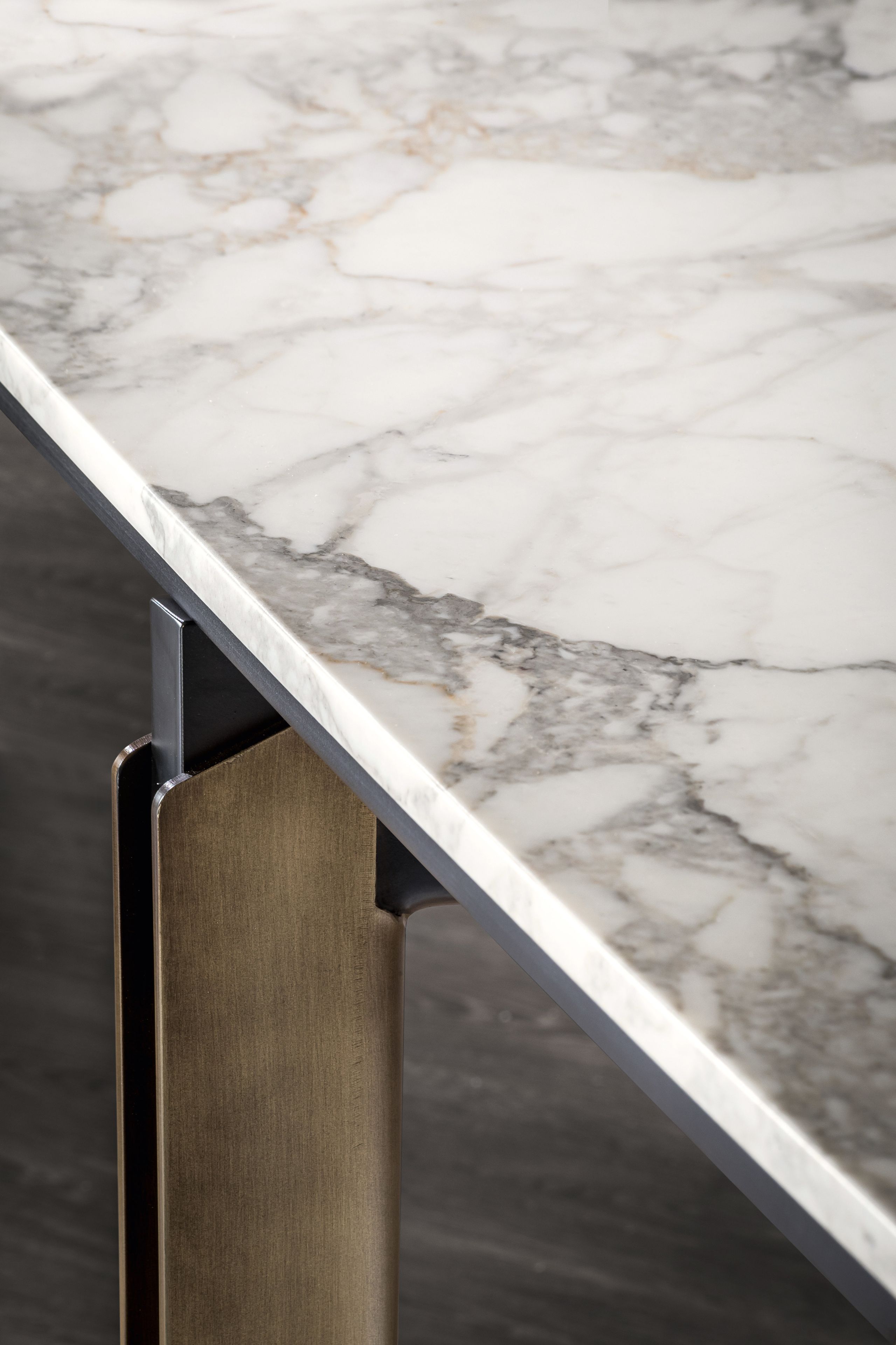 Прямоугольный мраморный стол Calacatta Cantori ARCH-00076322 - Вид №4