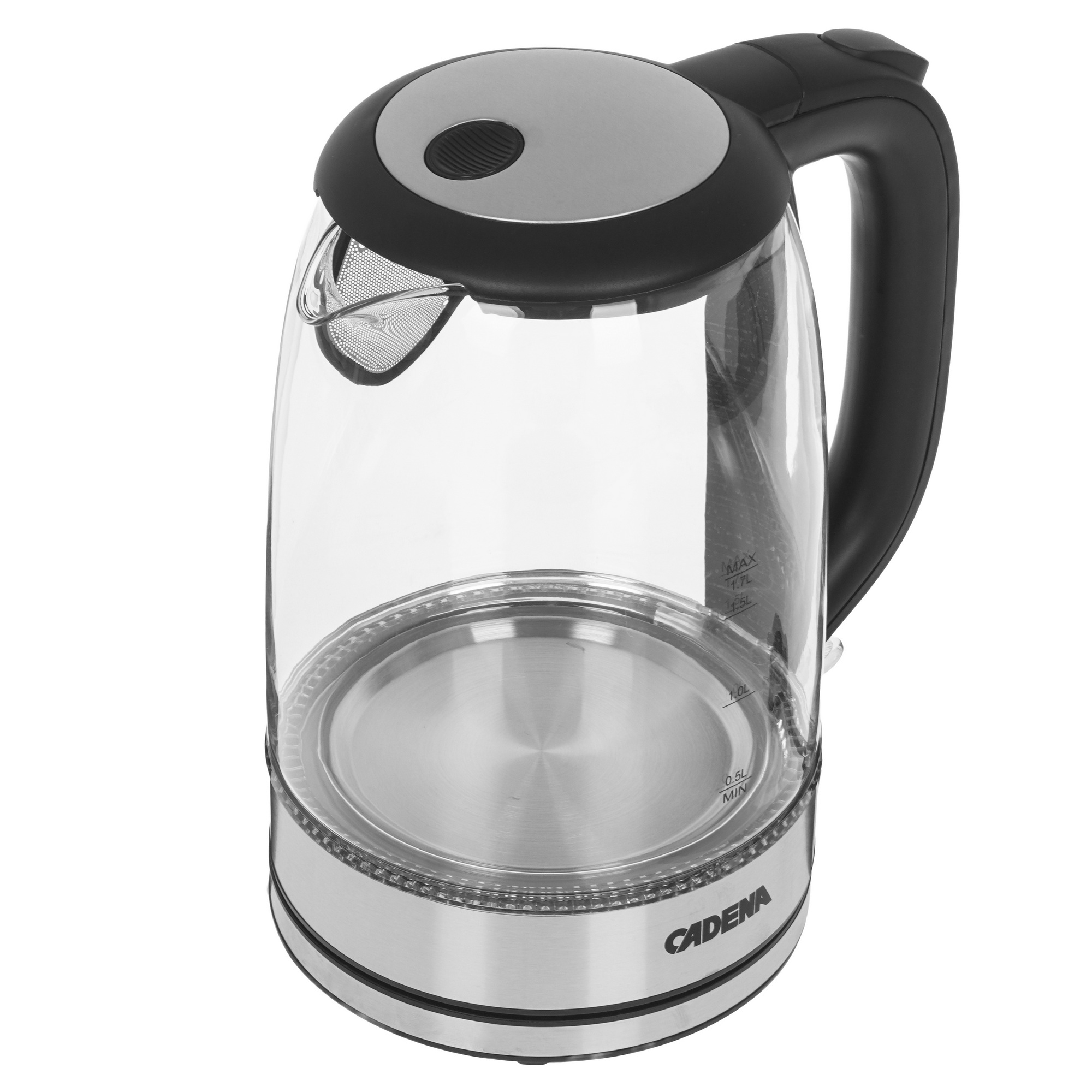 9227006 Электрочайник CADENA KC500G черный STDN-0111179 - Вид №2
