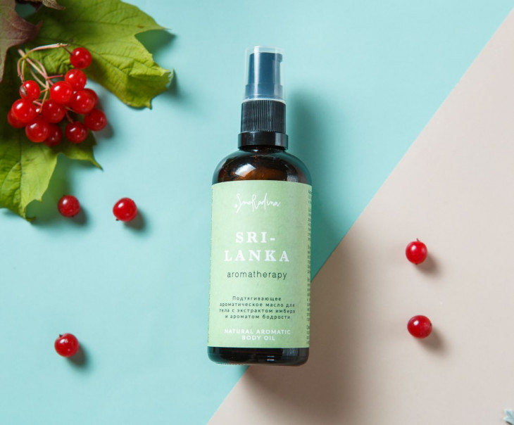 7047 Ароматическое масло для тела «Шри-Ланка» Вкусляндия 