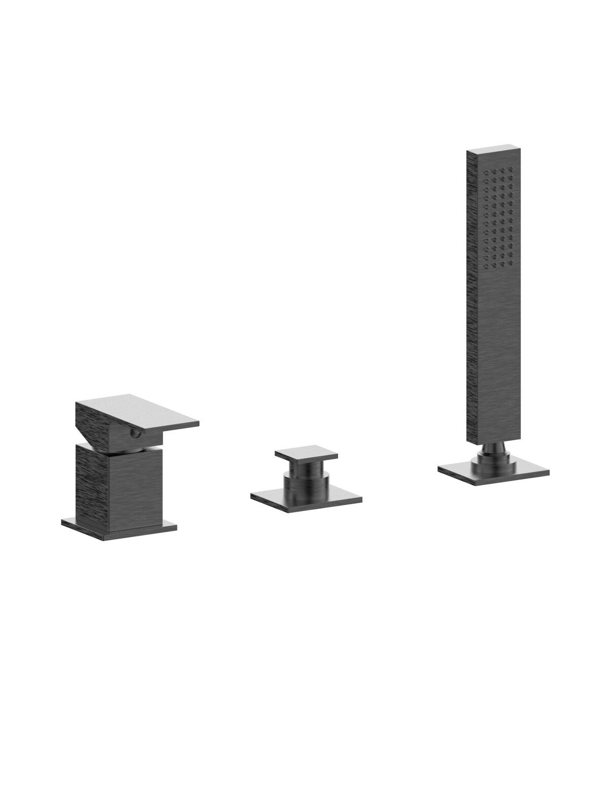 Однорычажный смеситель для ванны с ручным душем Rubinetterie Frattini Vita Due ARCH-00144336 - Вид №13