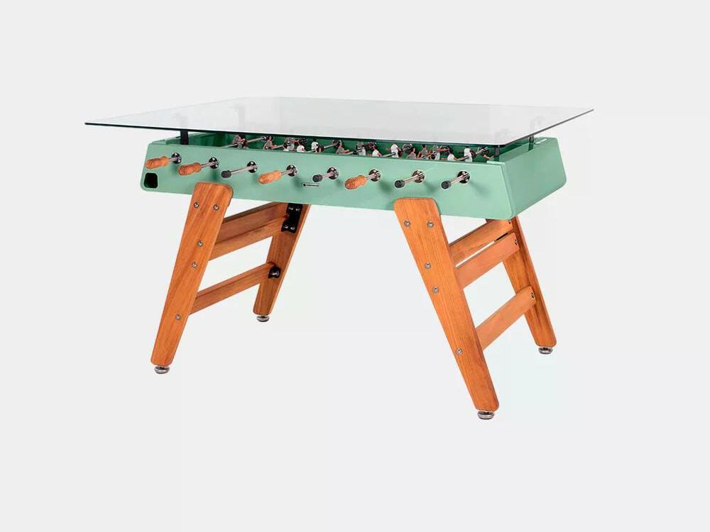 Прямоугольный обеденный стол из стали и стекла RS Barcelona RS3 WOOD ARCH-00114353 - Вид №22