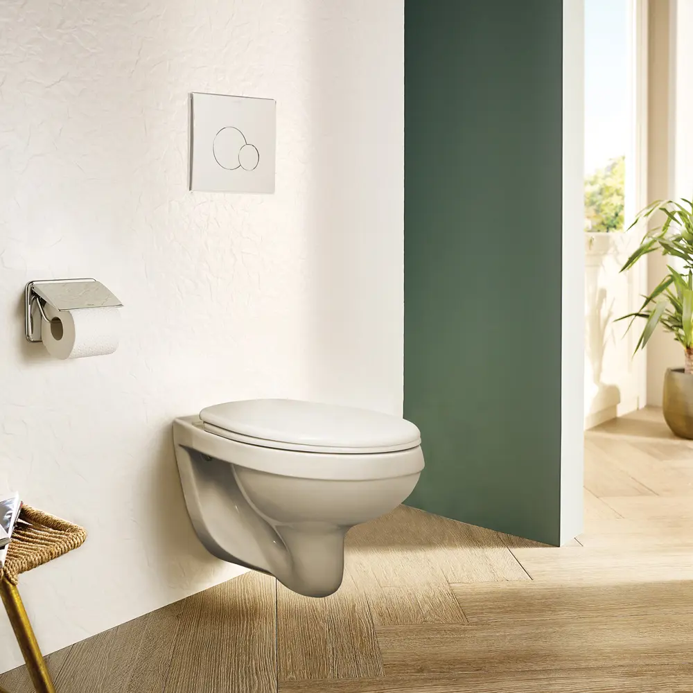 Комплект инсталляция и унитаз  ПЭК «Альфа» с кнопкой двойного слива SANTERI STLM-2073125 - Вид №2