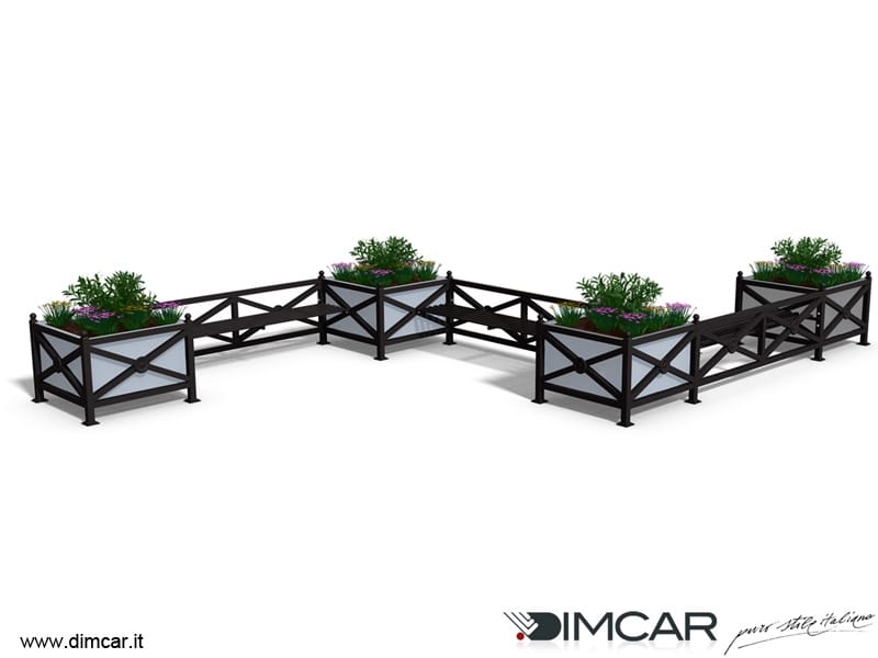 Металлический плантатор DIMCAR ARCH-00045937 - Вид №4