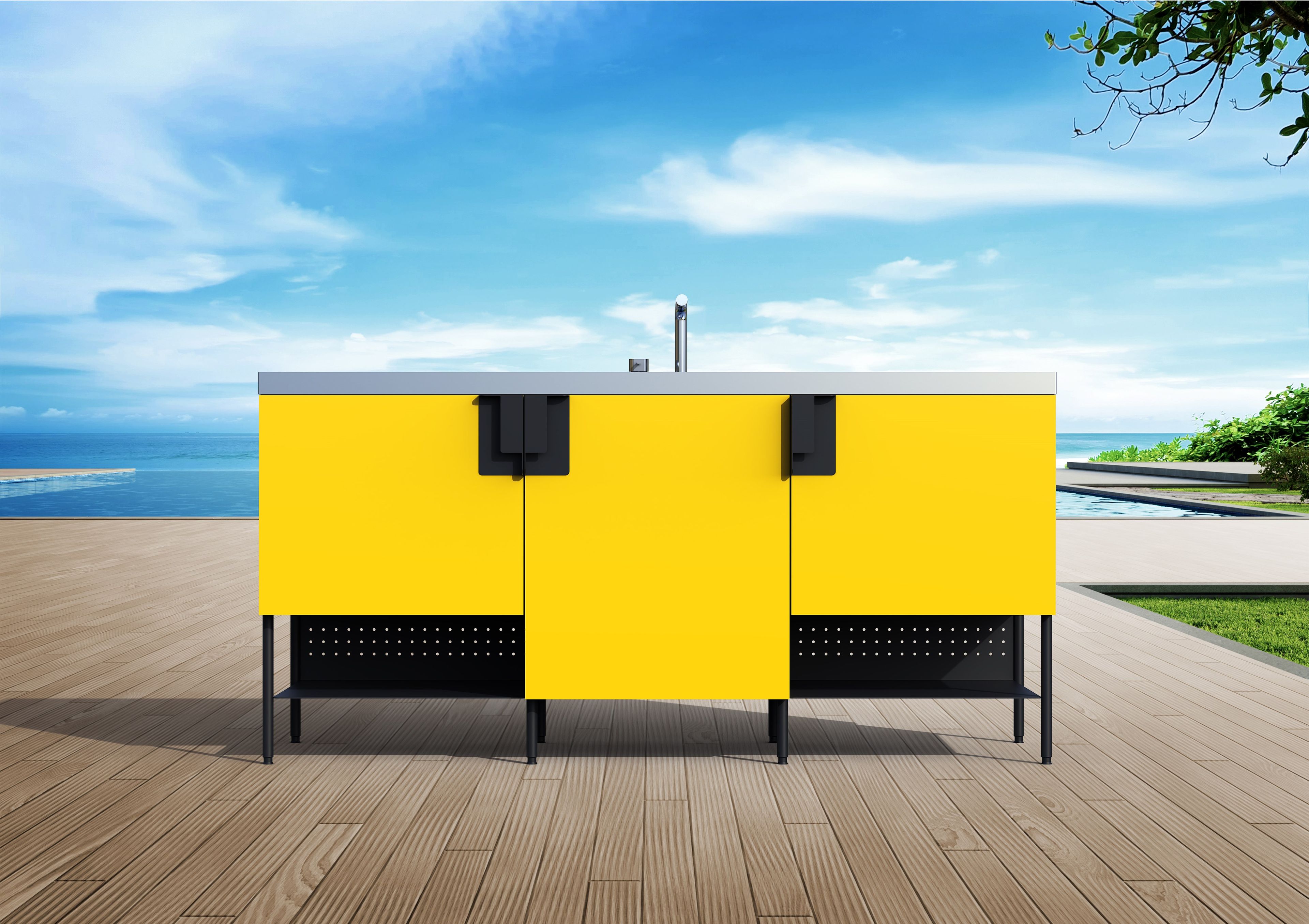 Электрическая уличная кухня из нержавеющей стали ABIMIS Àtria ARCH-00096589 - Вид №5