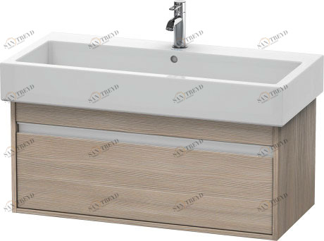 KT668803131 Ketho Тумбочка подвесная Сосна серебристая, декор Duravit