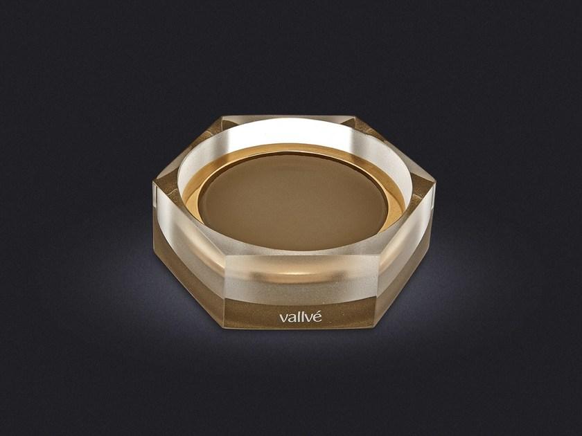 Vallvé Мыльница для столешницы из смолы Hexa 0069002 / 0069003 - Вид №1