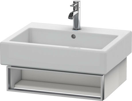 VE600400707 Тумбочка подвесная Vero #VE6004 550 x 431 мм Бетонно-серый матовый декор Duravit - Вид №2