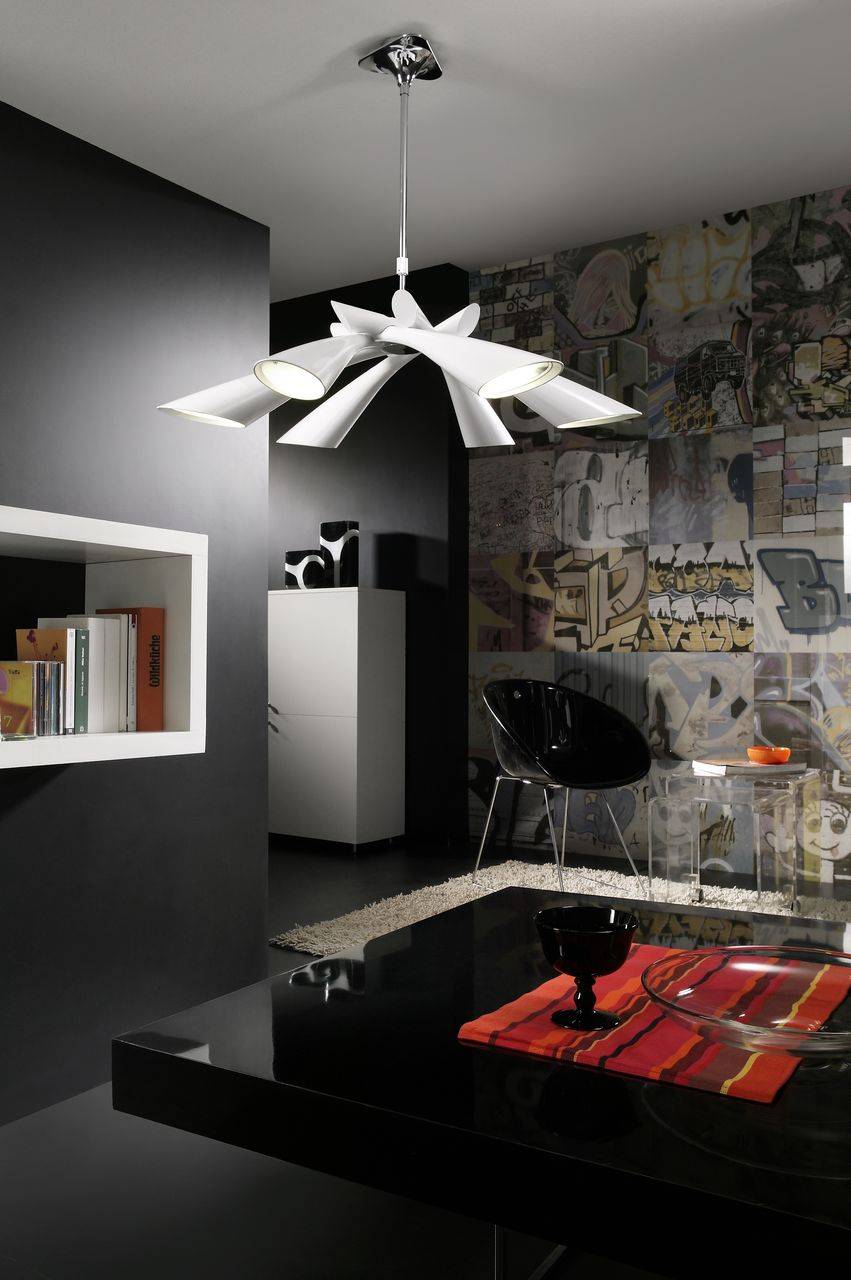 Подвесная люстра Mantra Pop 0920 MANTRA ДИЗАЙНЕРСКИЕ, POP 055872 Белый  - Вид №1