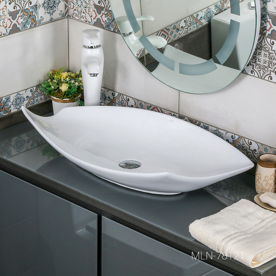 Накладная раковина melana mln-78121 78121-805 - Вид №4