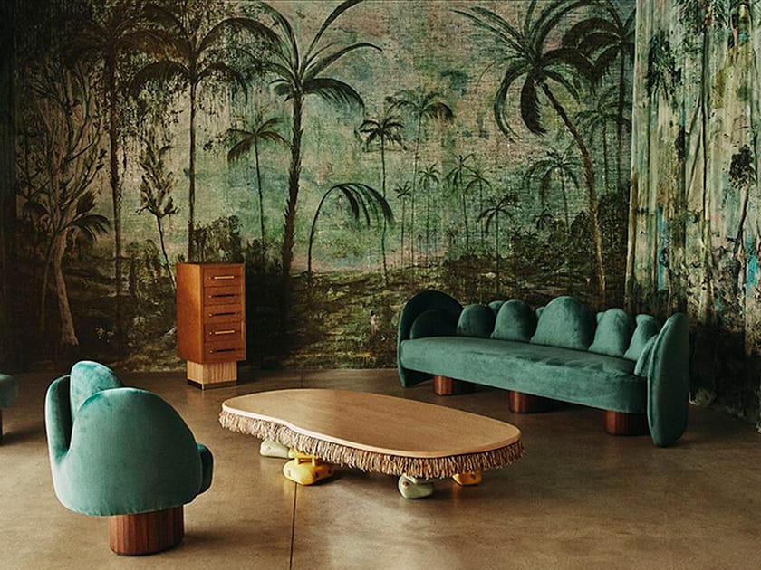 Обои с цветочными мотивами Jannelli&Volpi GIARDINO DELL'EDEN ARCH-00055985