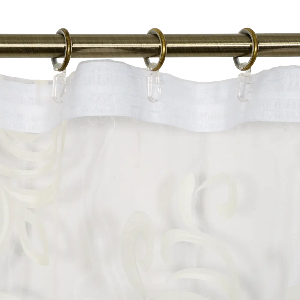 Тюль органза с каймой на ленте, 250x260 см ТОРГОВЫЙ ДОМ ТЕКСТИЛЬ STLM-2159520 - Вид №5