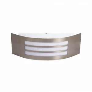 Уличный настенный светильник 10х31,5 см серебро Horoz 075-009-0002 HOROZ 075-009 00-3897418 Хром