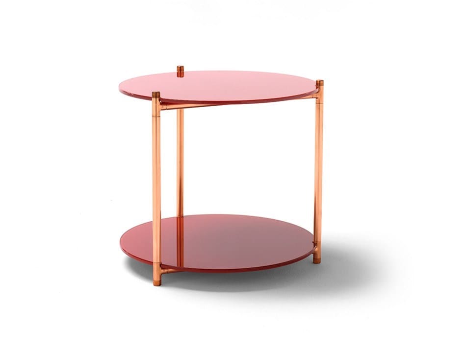 Круглый Хрустальный журнальный столик EPÒNIMO Долгоиграющая ARCH-00069077 - Вид №2