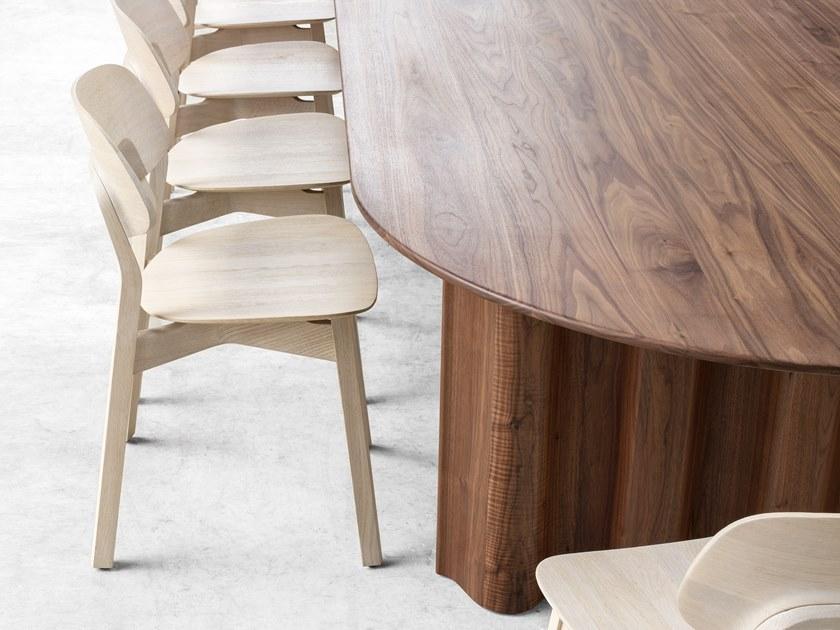 ZEITRAUM Овальный стол из массива дерева sun-id-1376498 - Вид №4