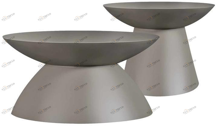 GANSK Круглый садовый стол из стекловолокна Ocean G3101a/b