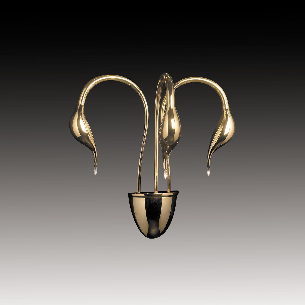 Бра Lightstar Cigno Collo 751632 LIGHTSTAR ОРИГИНАЛЬНЫЕ, ФЛОРИСТИКА 079279 Золото  - Вид №2