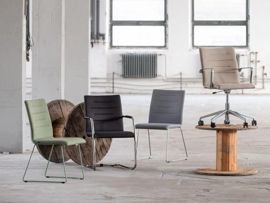 Стул для салазок из ткани LD Seating ARCH-00087382 - Вид №4