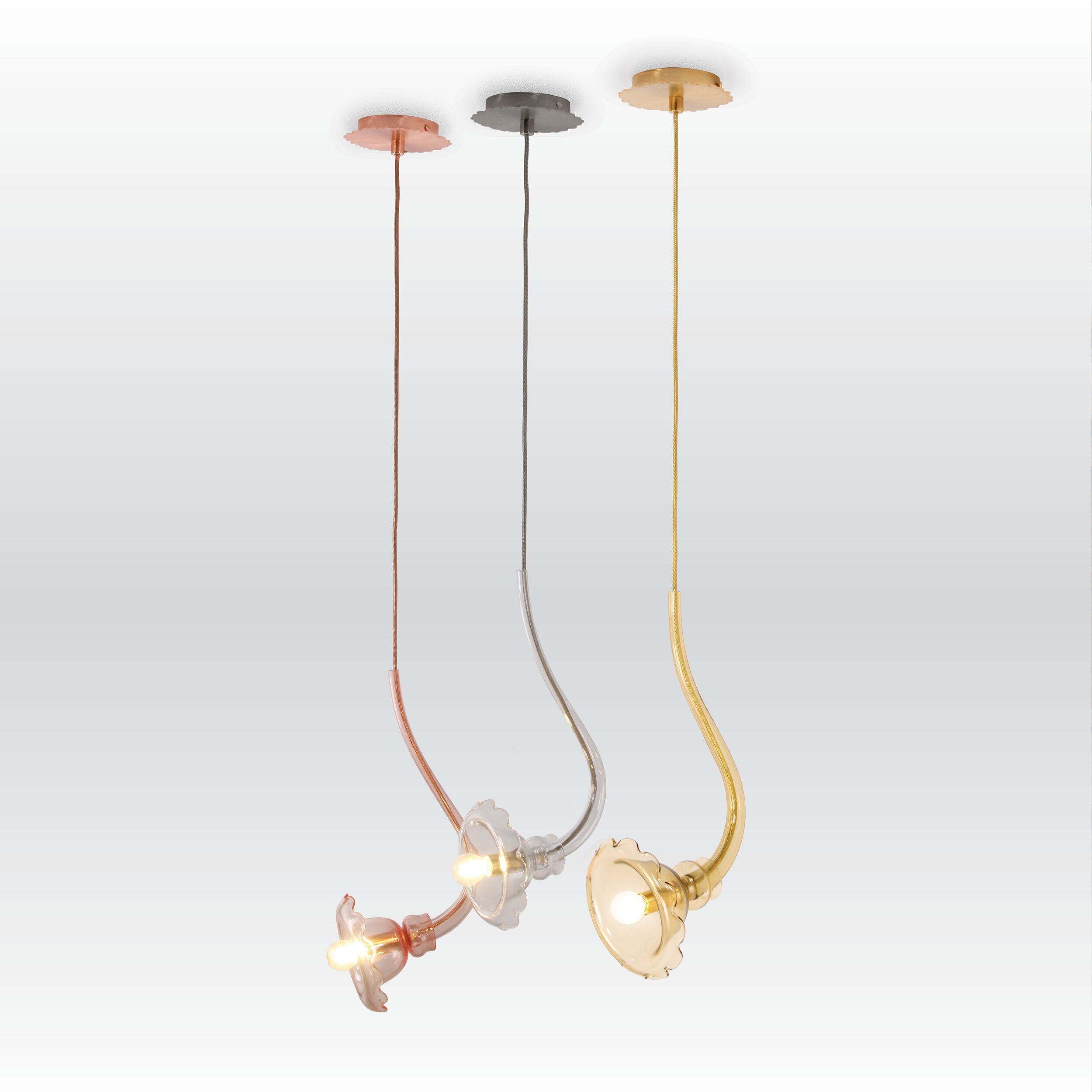 Подвесной светильник из дутого стекла MULTIFORME икебана ARCH-00128194 - Вид №1