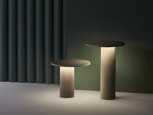 Бетонный светодиодный световой столб