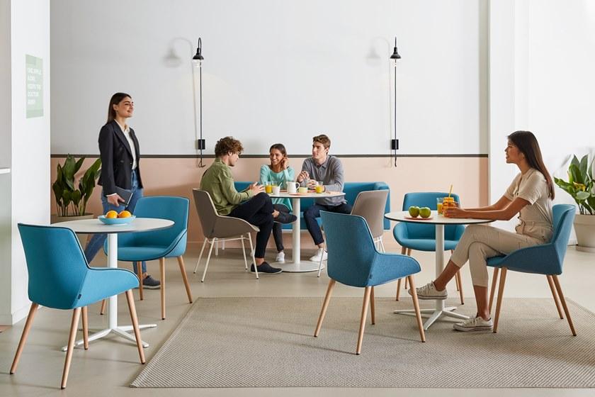 ACTIU Стул из мягкой ткани Noom sun-id-1458898 - Вид №25