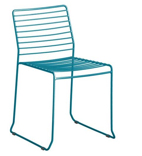 iSimar Штабелируемый садовый стул из оцинкованной стали Tarifa 8026 - Вид №3