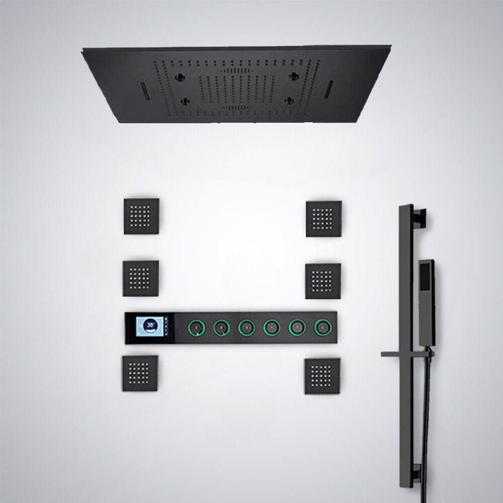 Светодиодный термостатический встраиваемый набор для душа Fontana Showers BAZA ARCH-00009764 - Вид №1