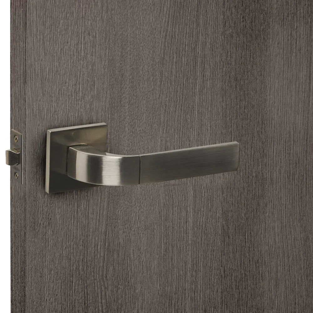 Дверные ручки Punto Trento без запирания комплект цвет никель STLM-2207696 - Вид №6