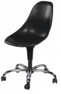 GABER Офисное кресло из технополимера с 5 спицами на колесиках Harmony