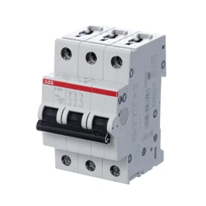 Автоматический выключатель ABB S203 3P C16 А 6 кА 2CDS253001R0164