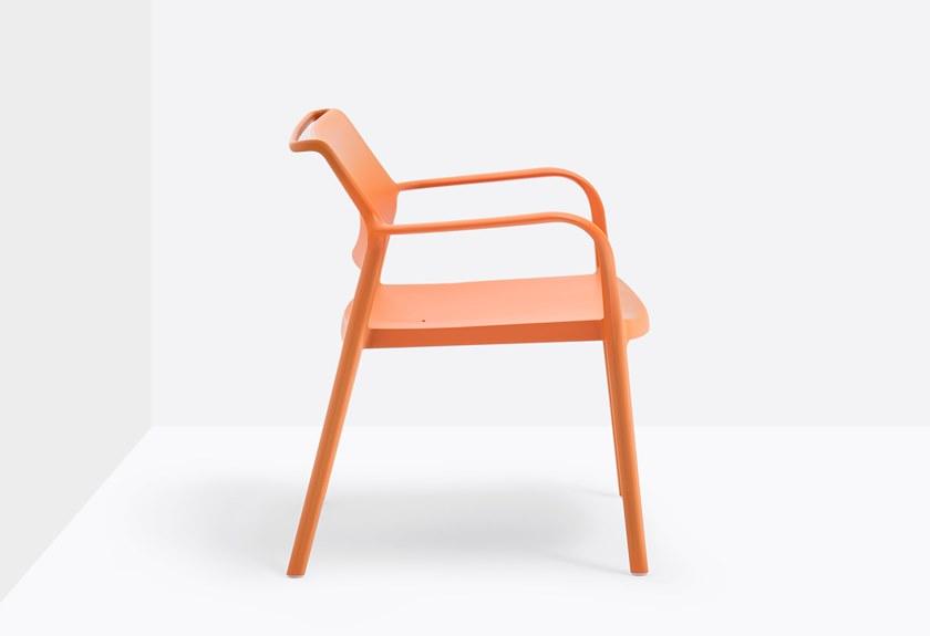 Pedrali Штабелируемое кресло из полипропилена с подлокотниками Ara sun-id-1371517 - Вид №5