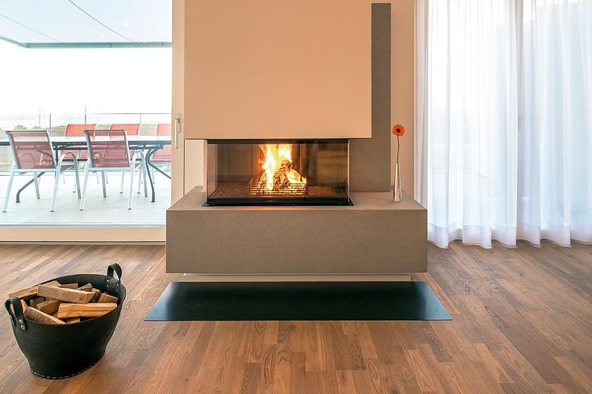 RÜEGG Дровяной трехсторонний камин из стали Flex line sun-id-1432284 - Вид №13