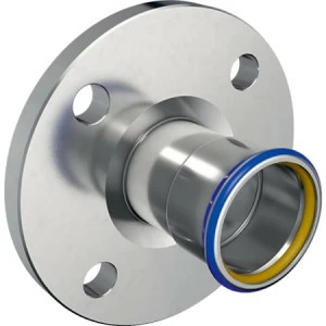 GEBERIT 34207 Фланец Geberit Mapress из нержавеющей стали, PN 10/16, с прессовым соединением (газ)