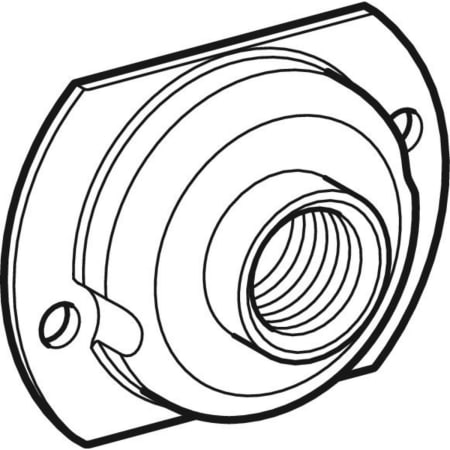 242.309.00.1 Переход Geberit для подвода воды к писсуару Rp 1/2" Geberit  - Вид №1