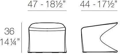 VONDOM Садовое кресло с подлокотниками Wing sun-id-1461924 - Вид №5