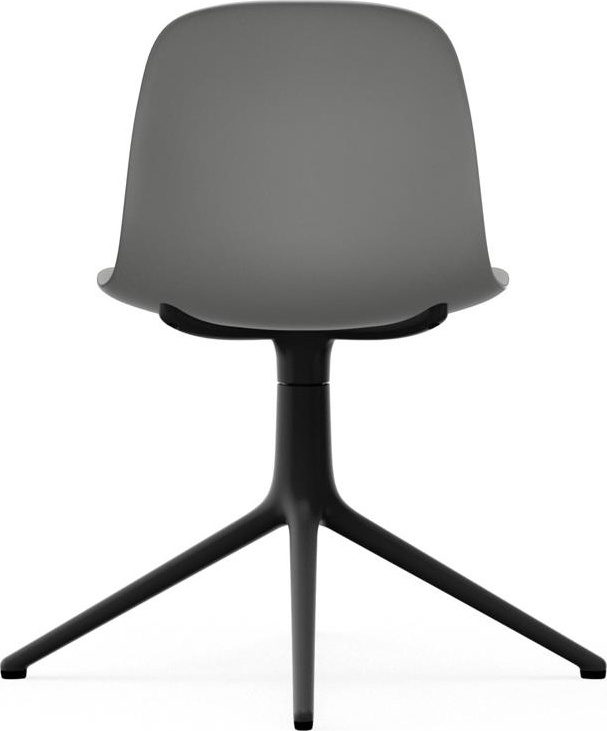 606011 Стул Swivel 4L Black Alu Grey Normann Copenhagen Form - Вид №3