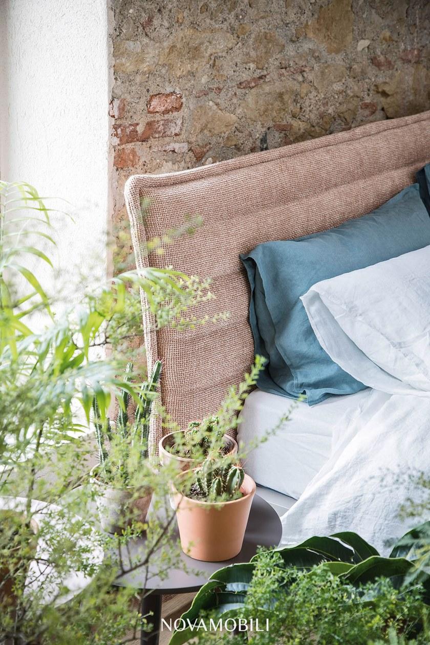 Novamobili Двуспальная кровать с мягким изголовьем sun-id-1432070 - Вид №3