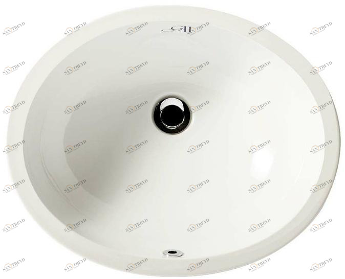 Накладная раковина под столешницу  овальная Gentry Home VICTORIAN sun-id-1468209