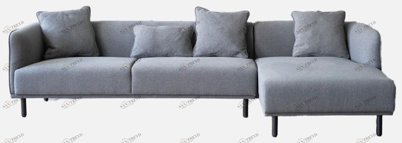 Grado Design Диван из ткани с шезлонгом Mart sun-id-1464543