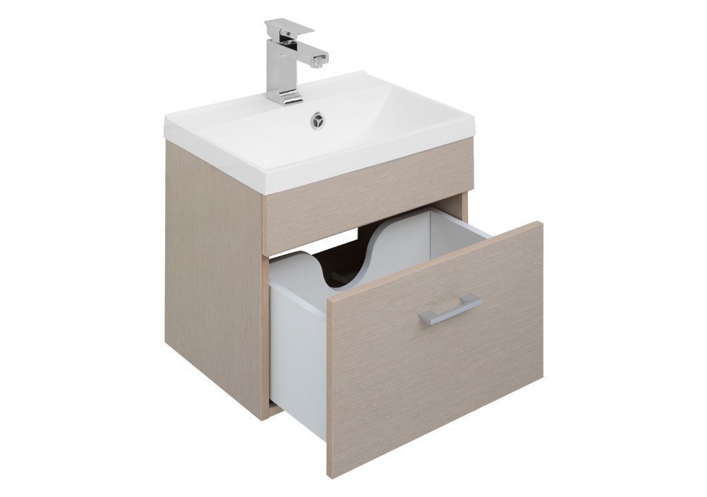 Мебель для ванной Aquanet Нота NEW 50 светлый дуб 00231071 - Вид №3