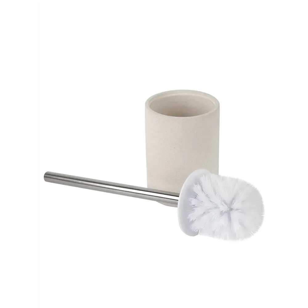 Ёршик для унитаза ZENFORT Rose с подставкой - гигиеничный аксессуар для ванной 89379189 Stone STLM-1368615 - Вид №1