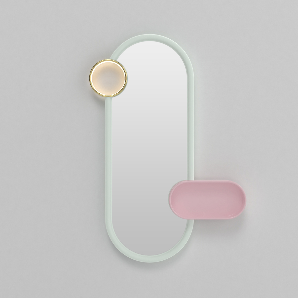 Зеркала Bubble Gum Big Mirror Covethouse CIRCU  - Вид №1