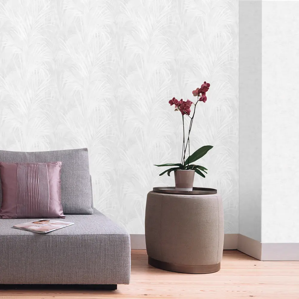 Обои флизелиновые Erismann Tanzania белые 1.06 м ЭР60396-02 STLM-2194366 - Вид №4