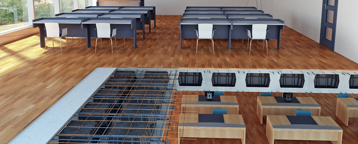 New Nautilus Опалубка для возведения легкобетонных двунаправленных плит Geoplast  - Вид №1