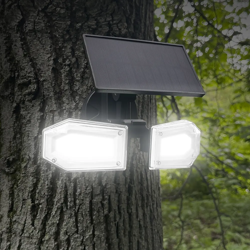 Светильник светодиодный уличный Duwi Solar LED на солнечных батареях 3 режима 25Вт 6500К 820Лм IP65 датчик движения черный STLM-2020817