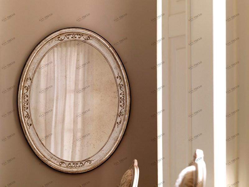 Grifoni Silvano Овальное настенное зеркало sun-id-1377883