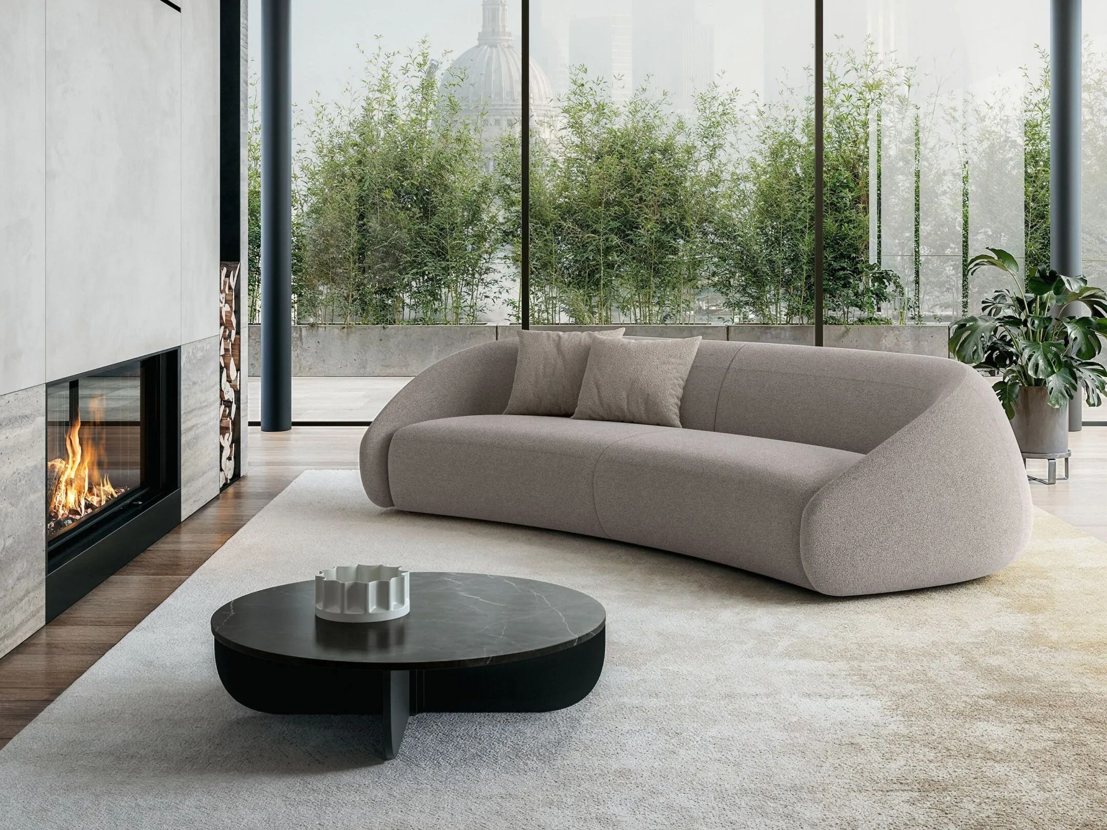 3-местный тканевый диван La Cividina Apper ARCH-00132989 - Вид №2