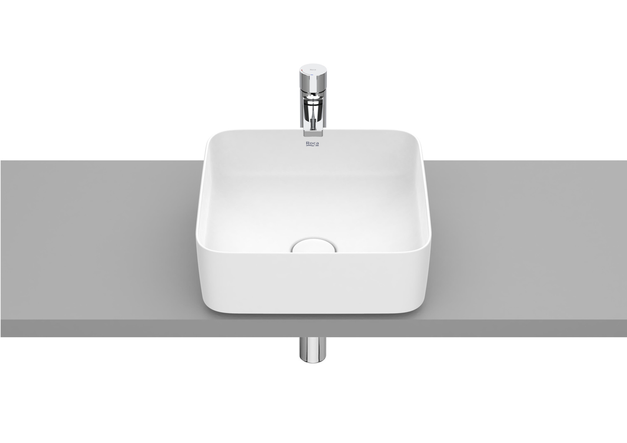 A327532620 SQUARE - Умывальник FINECERAMIC® спасти ROCA Inspira 