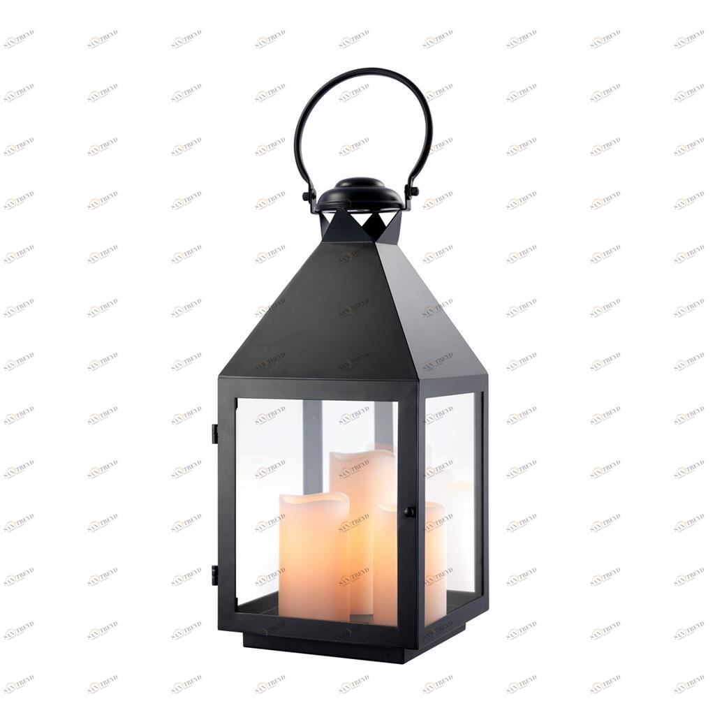 Настольная лампа Vanini от Eichholtz 110959 EICHHOLTZ ФОНАРЬ 062159 Черный 