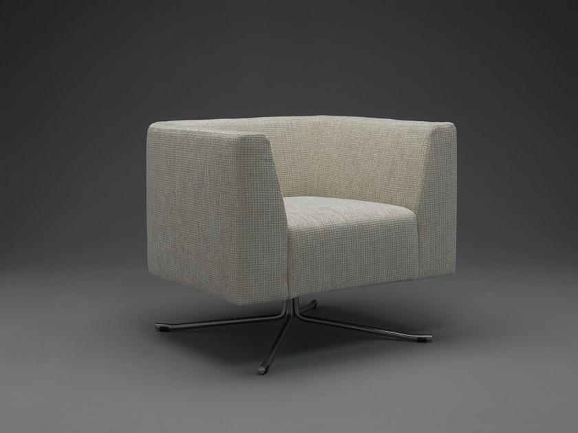 mminterier Кресло со съемным чехлом из ткани с 4 спицами Soho sun-id-1489552 - Вид №1