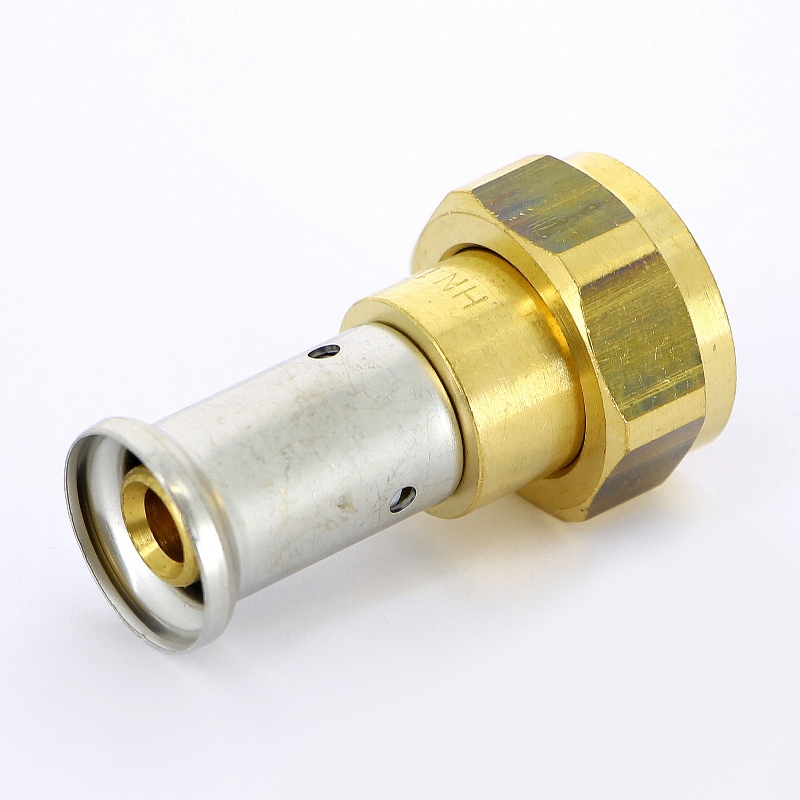 Муфта с накидной гайкой, плоская прокладка пресс HENCO 16x3/4" 26P16Z05 - Вид №1